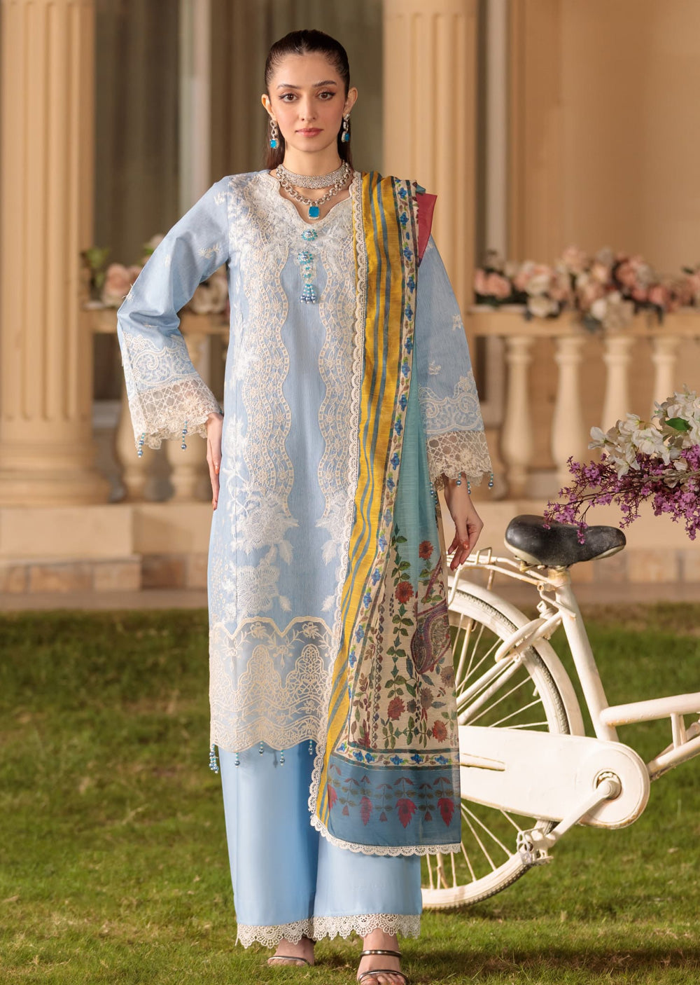 HSS-294 - Readymade Heeras Suit - Memsaab Online
