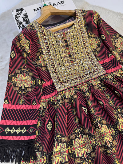 ZA757 - Readymade Kurti - Memsaab Online