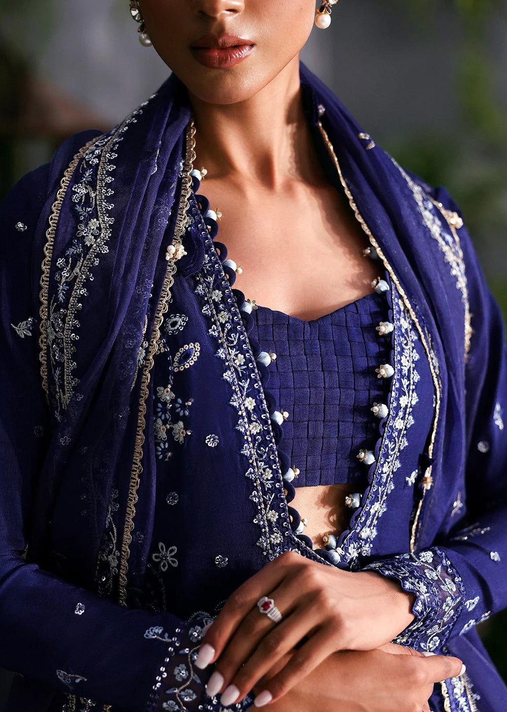AFES-04-UNSTITCHED Maison-Lafuchsia '2025 - Memsaab Online