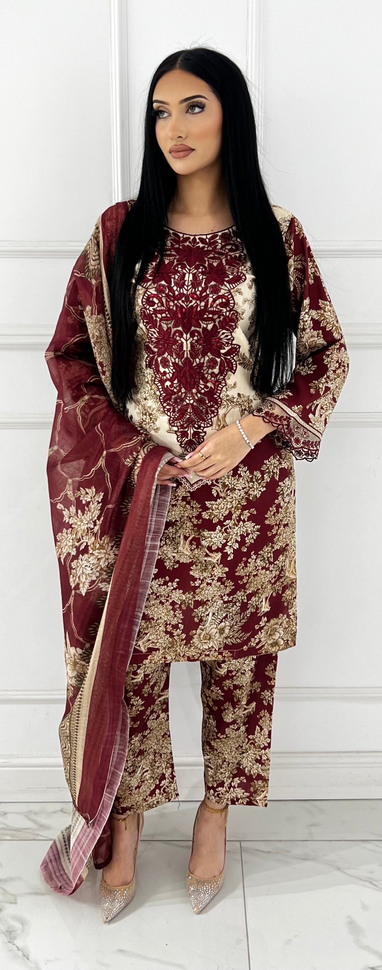 BPH-201 - Readymade Viscose Winter Suit - Memsaab Online