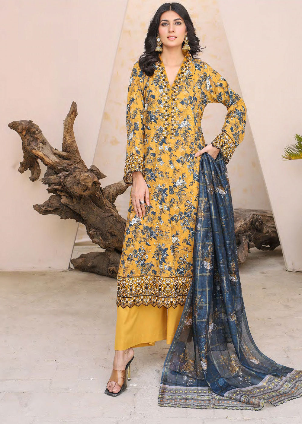 FRK-04 - Readymade - Munira Frocks Collection 2024 - Memsaab Online