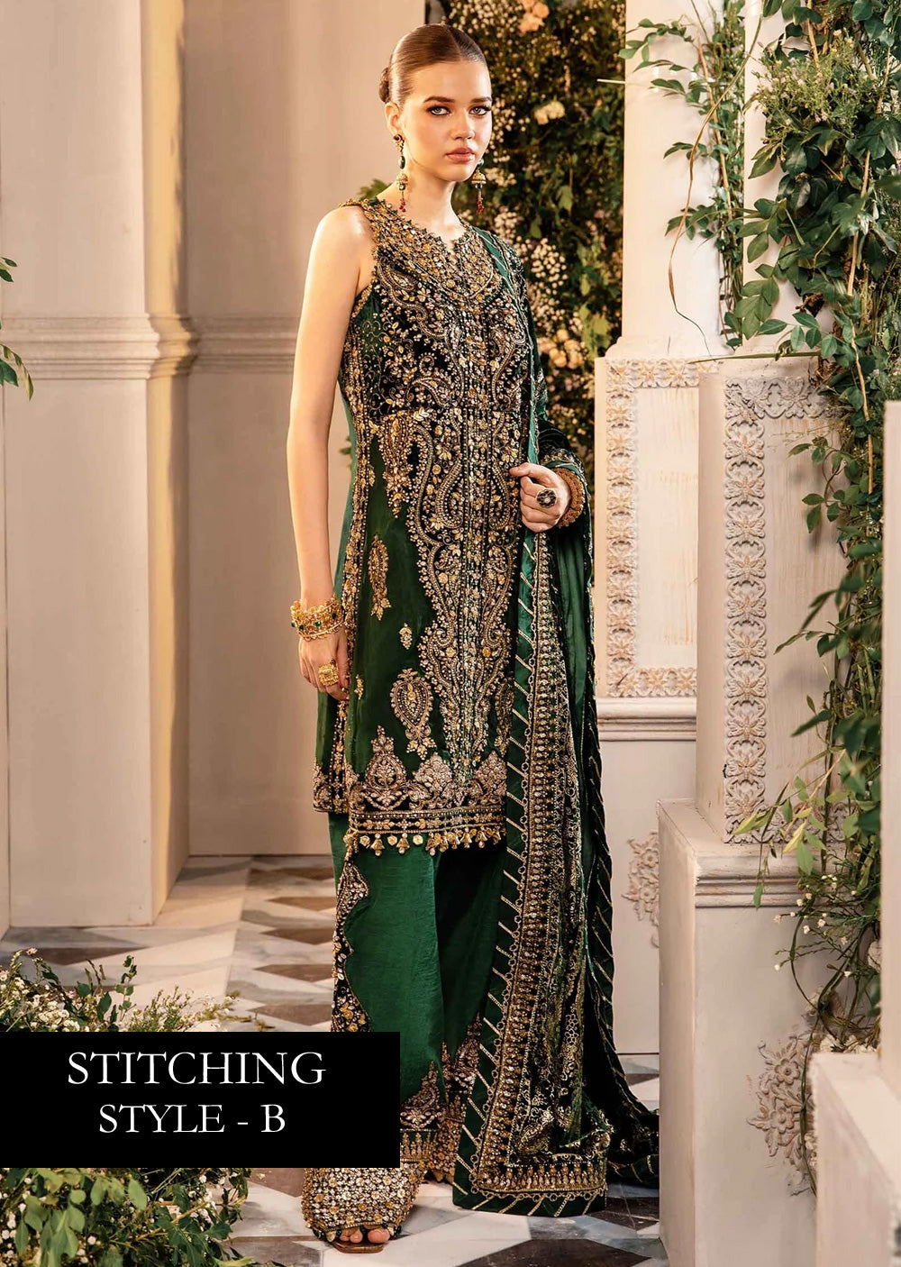 BPT-2904 - Maria B Embroidered Wedding Edition 2024 - Memsaab Online