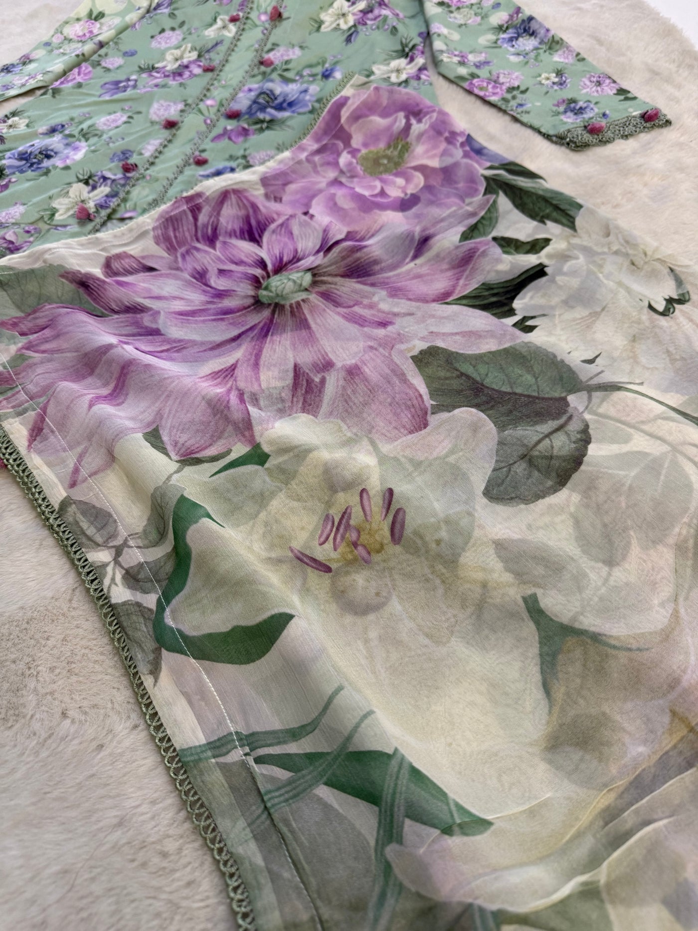 ELFECD-01-A- GARDENELLE - Readymade - Elaf Prints Collection 2025 - Memsaab Online