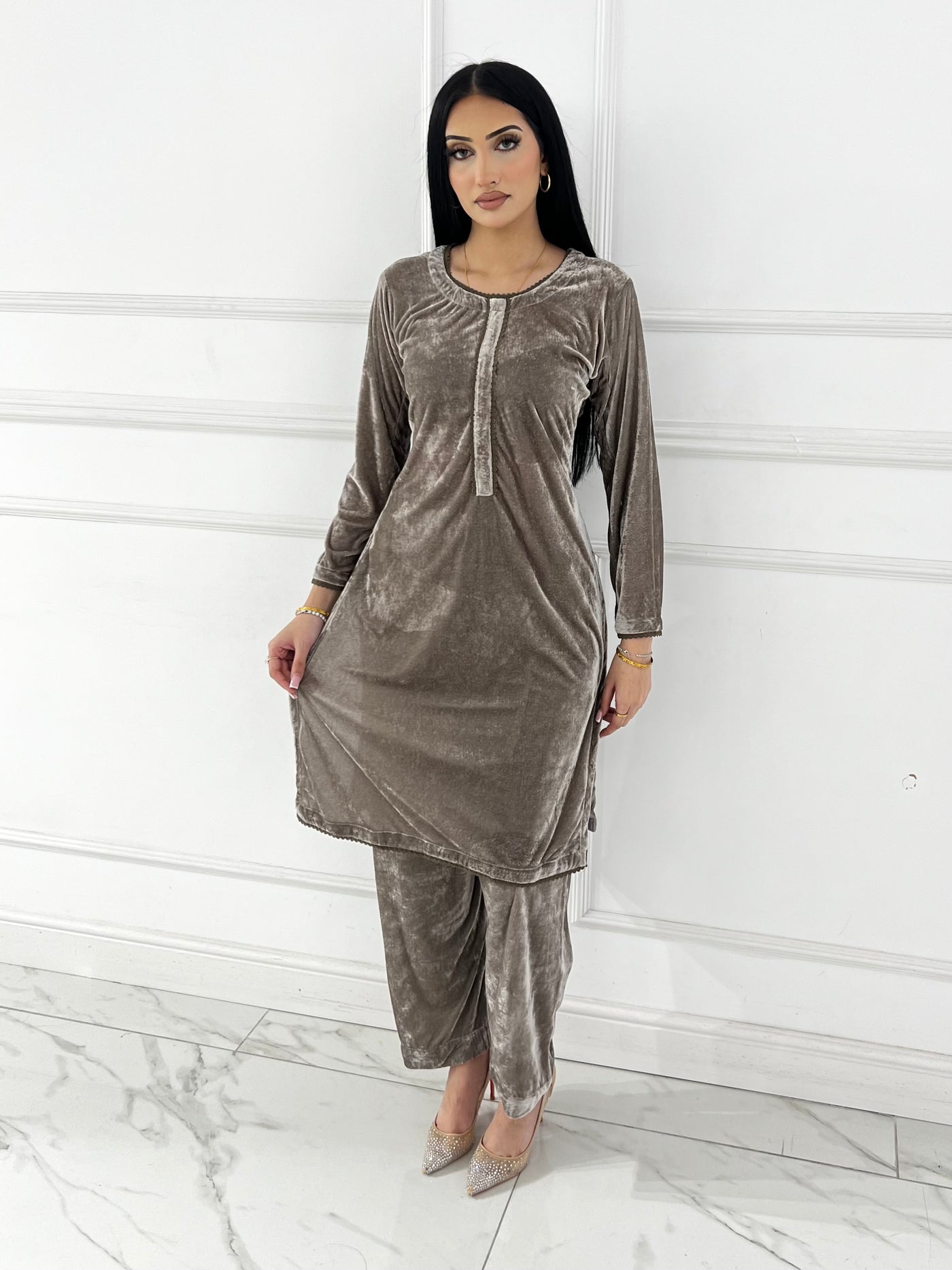 BPH-208 - Readymade Velvet Suit 2 Piece