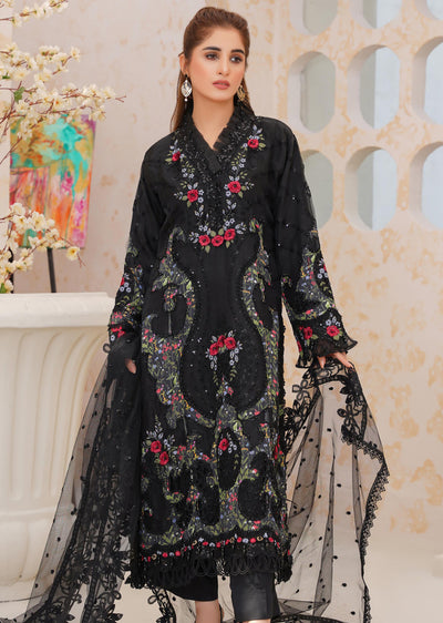 SAJN-04 Readymade - Sajni Organza Net Collection 2025 - Memsaab Online