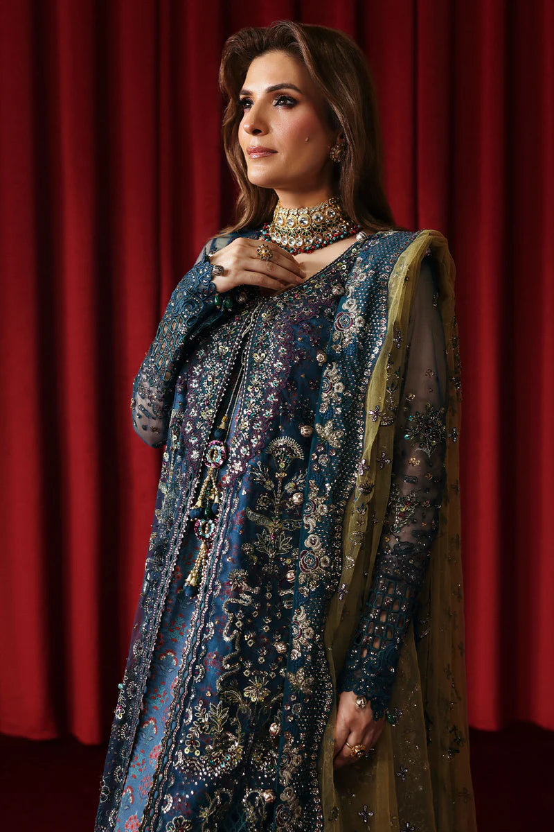 NL-84 Resham Nureh Unstitched Luxury Collection 2025 - Memsaab Online