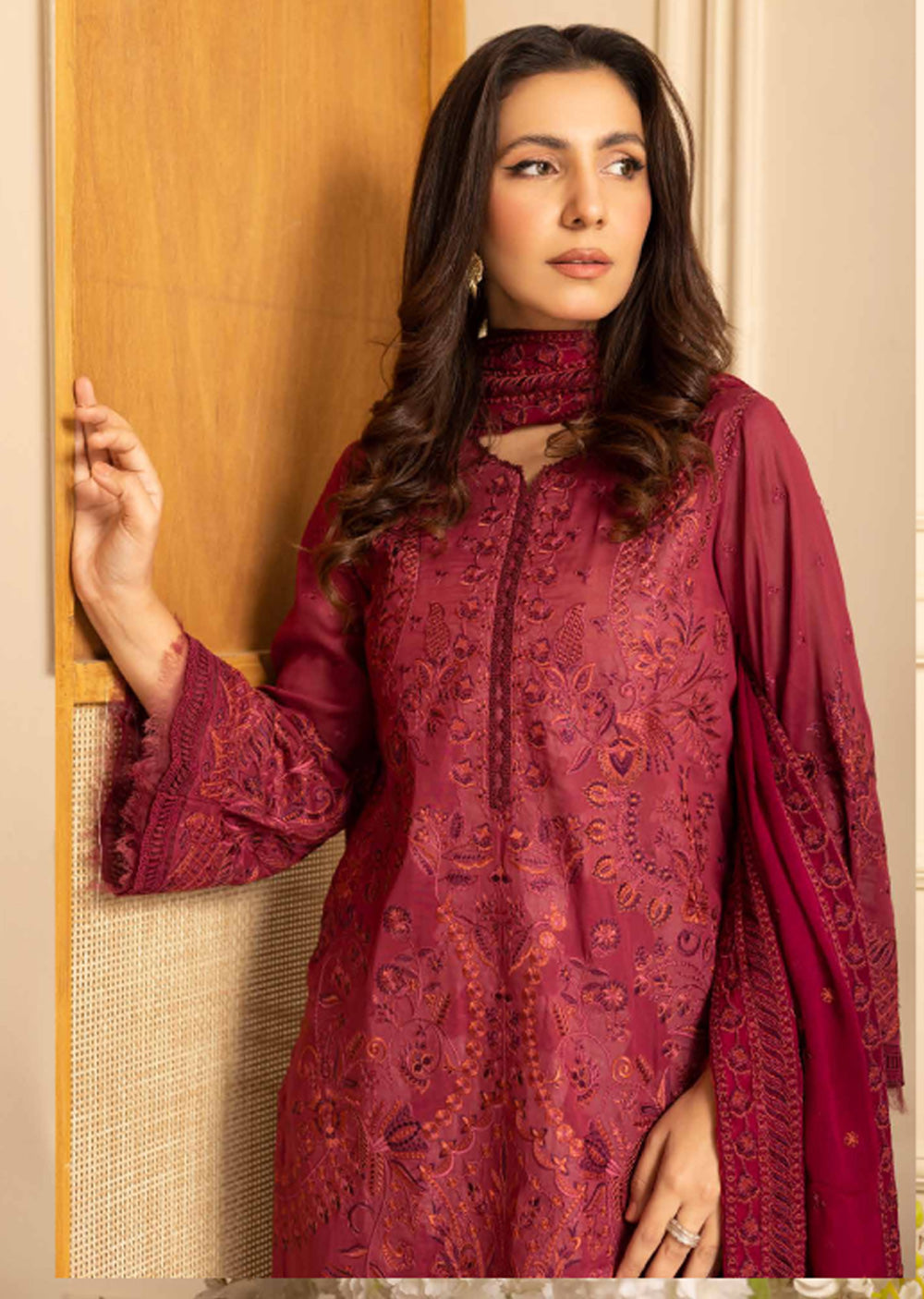 JH-020-Readymade - Pinks Collection by Johra 2024 - Memsaab Online