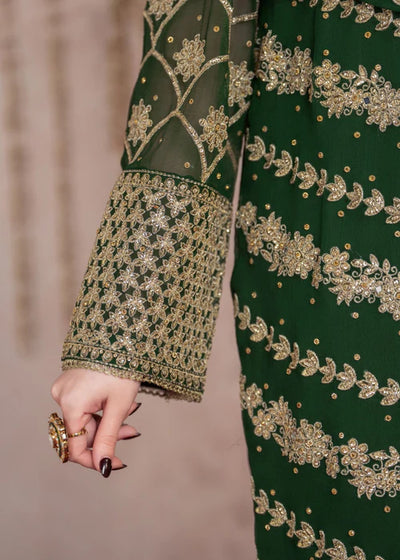 EUZ4128-Mifrah - Meeral Luxe - Readymade Organza Suit - Memsaab Online