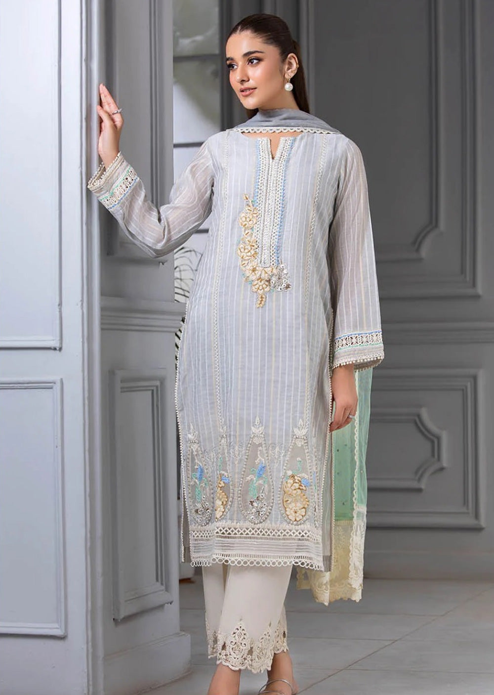 F-181 - Readyade Cotton Chiken Outfit 2025 - Memsaab Online