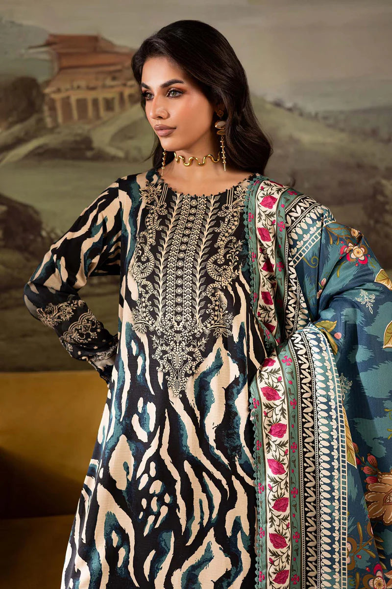 SP-171 Nureh Signature Prints Linen - Memsaab Online