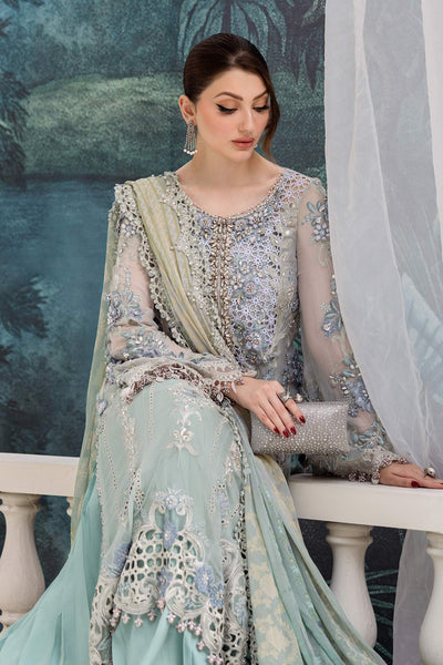MPC-25-108-Unstitched Embroidered Chiffon Suit Maria B 2025 - Memsaab Online