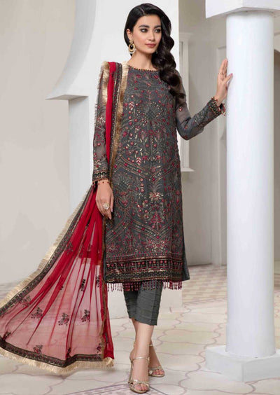 PRS-04 - Readymade - Pareesia Luxury Wear Collection by Zarif 2023 - Memsaab Online