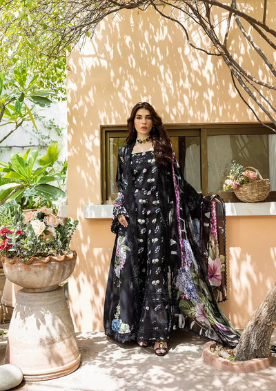 ELFECD-04-A-Midnight Bloom-Readymade-Elaf Prints Collection 2025 - Memsaab Online