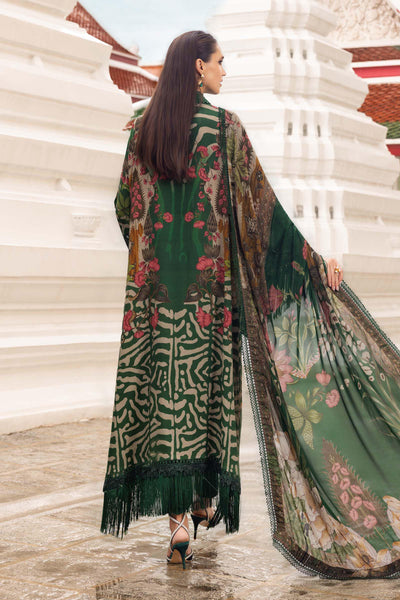 MPT-2810-A Unstitched - Maria B MPRINTS Collection 2025 - Memsaab Online