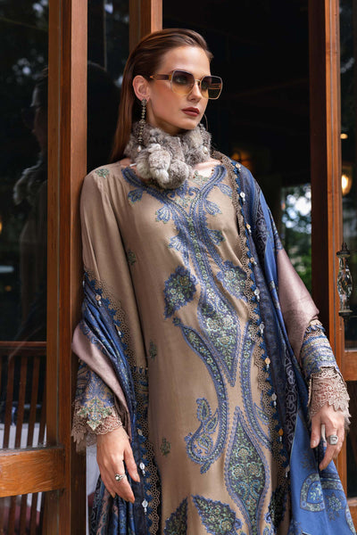 MPT-2806-A Unstitched - Maria B MPRINTS Collection 2025 - Memsaab Online