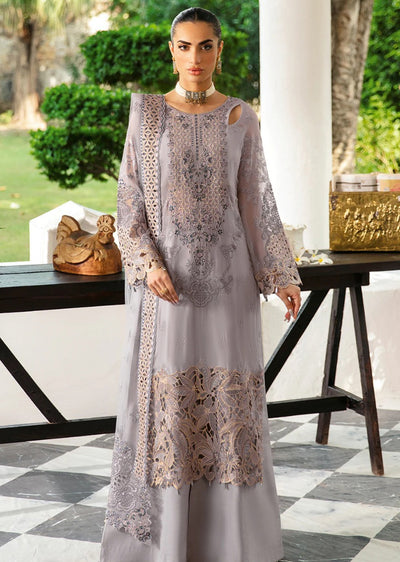 DQ-104 - R - Readymade - Dastak Collection Luxury Chiffon Collection - Memsaab Online