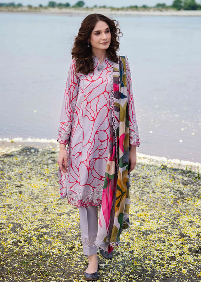 MBCS-404-A - Readymade - Maria B M.Basics Lawn Collection 2024 - Memsaab Online