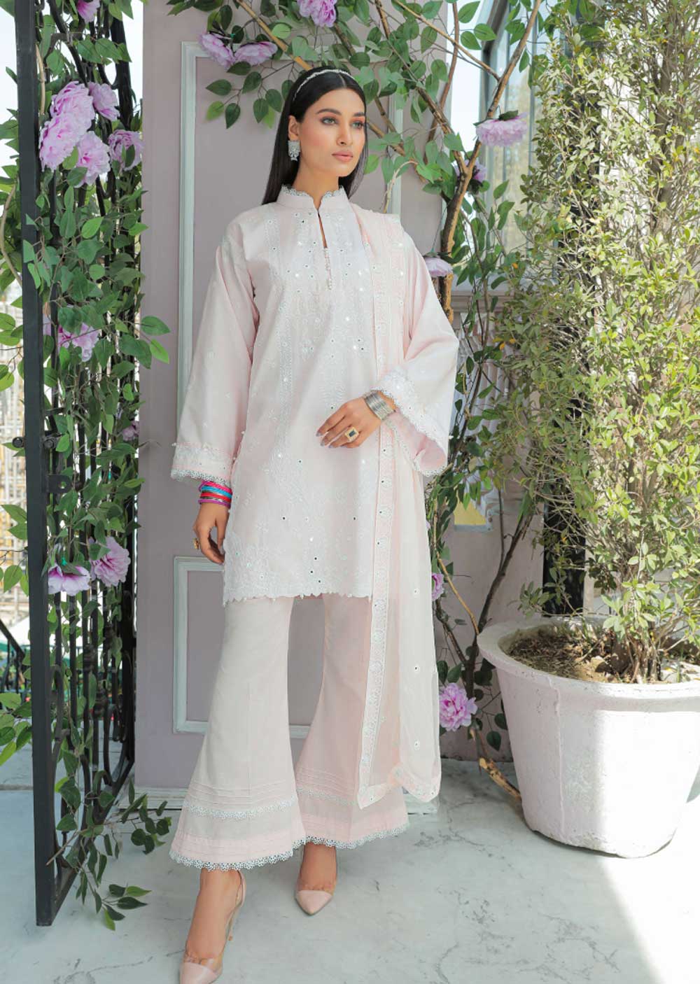 ZT-04 - Unstitched - Tishnagi Collection by Zarizaa 2023 - Memsaab Online