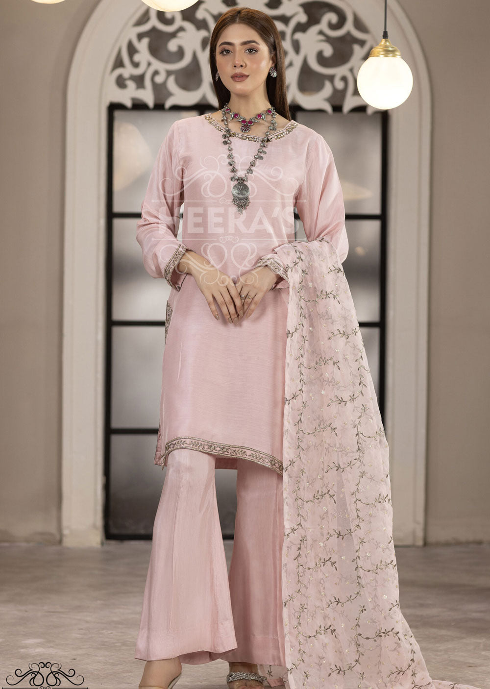 HSS-59 Readymade Winter Viscose Suit - Memsaab Online