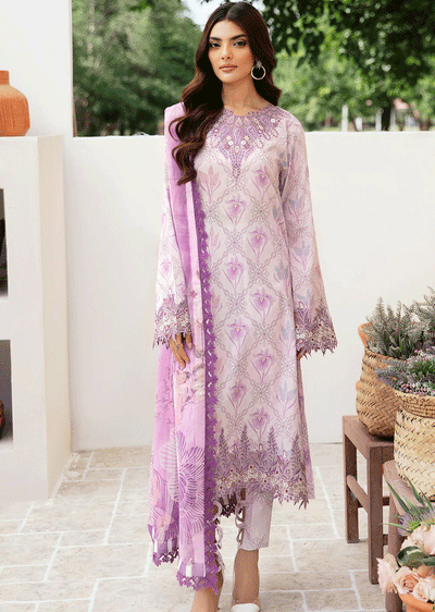 N-504-R - Readymade - Ramsha Rangrez Lawn Collection Vol 5 2024 - Memsaab Online