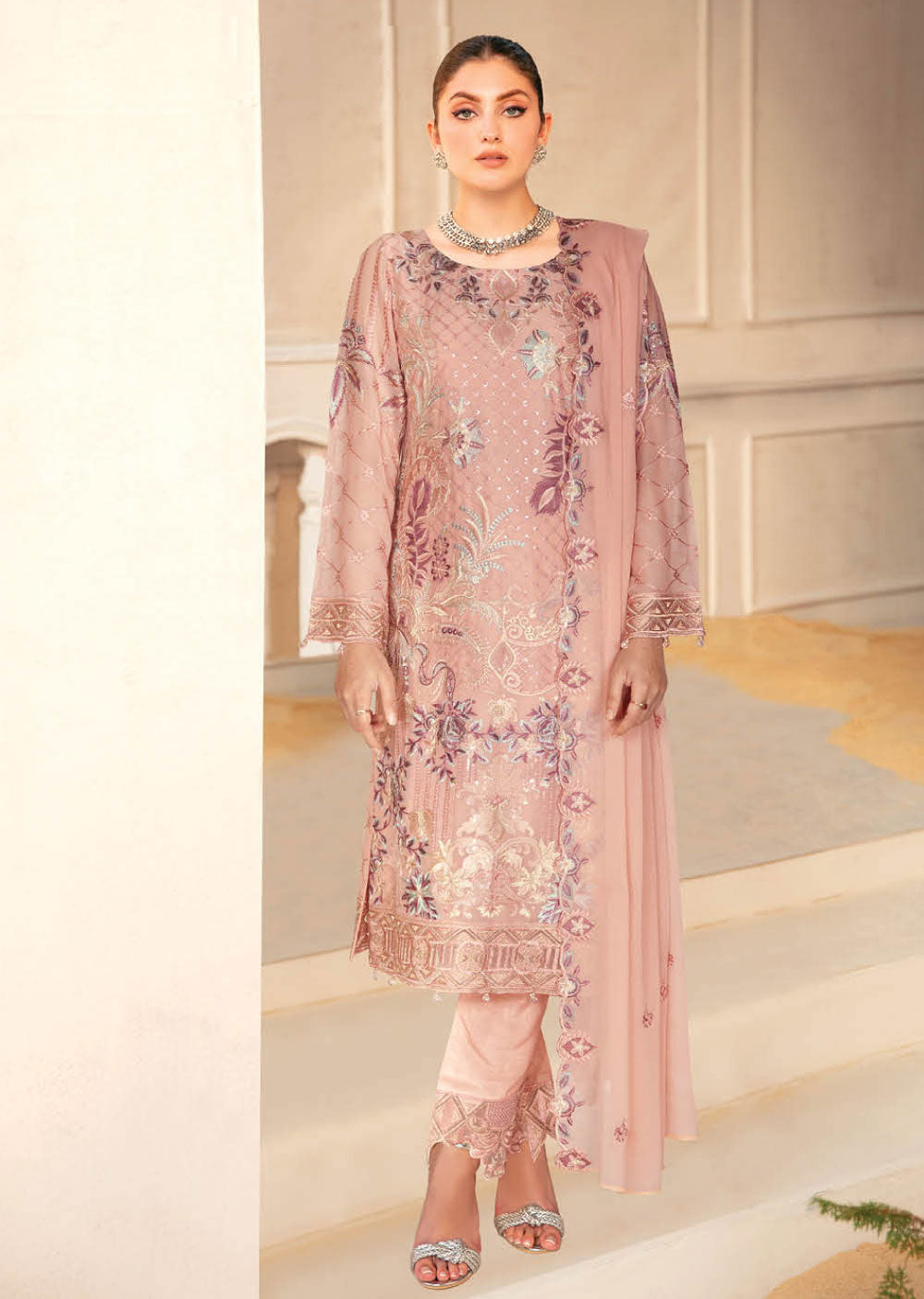 NYB-04-R - Readymade - Nayab Chiffon Collection Vol 1 - Memsaab Online