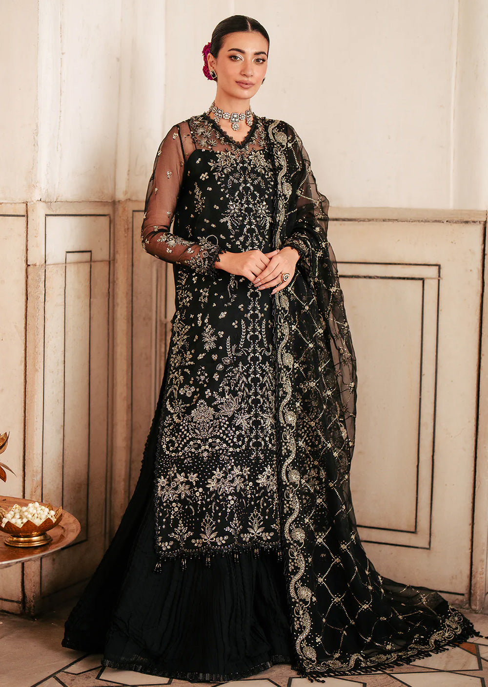 SS-D04 - Amaya - Readymade- Silsila Festive Collection 2024 - Memsaab Online