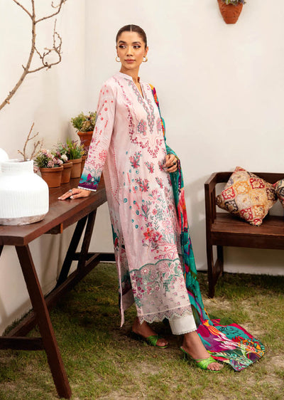 RMSHD-04 - Unstitched - Ramsha Mashaal Lawn Vol 12 - Memsaab Online