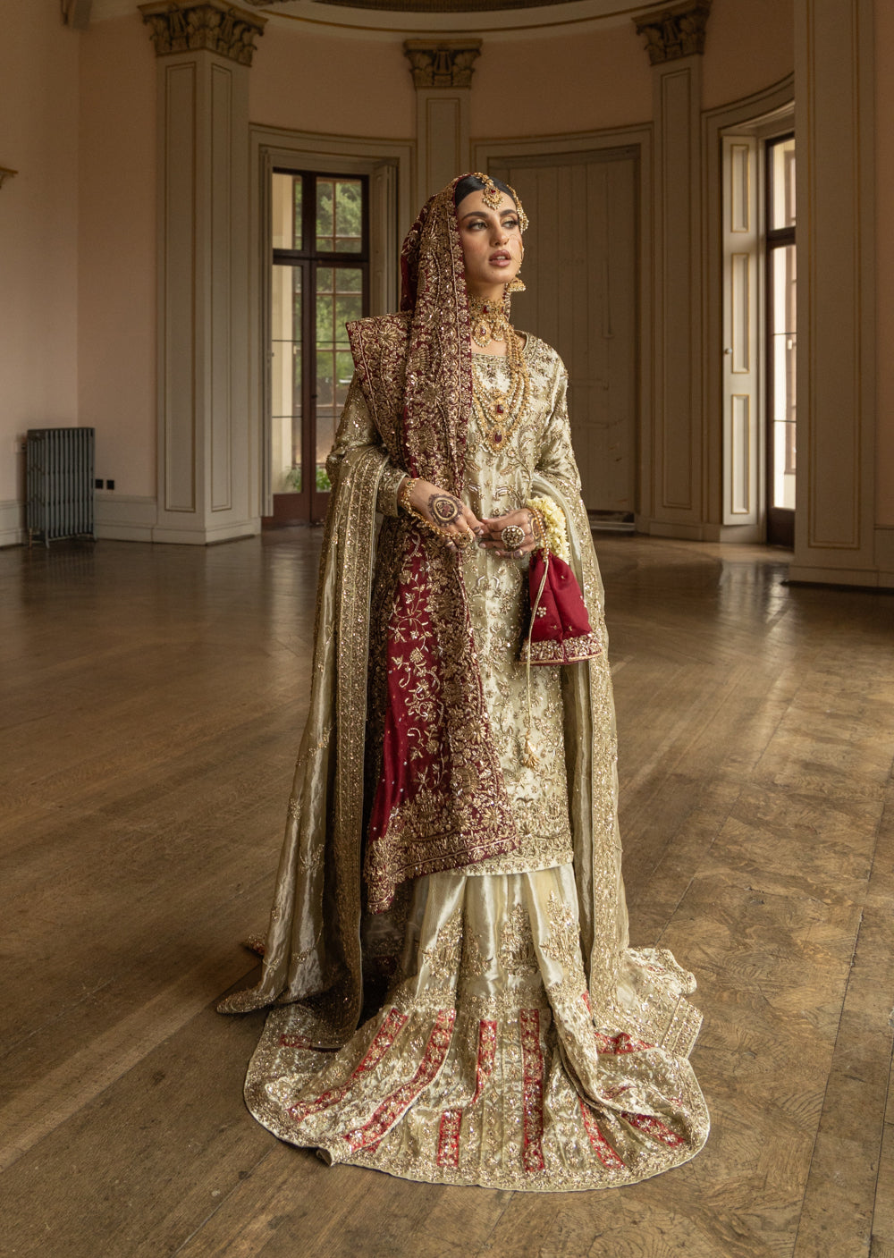 SRB2504 - Sophina Bridal Farshi Lengha - Memsaab Online