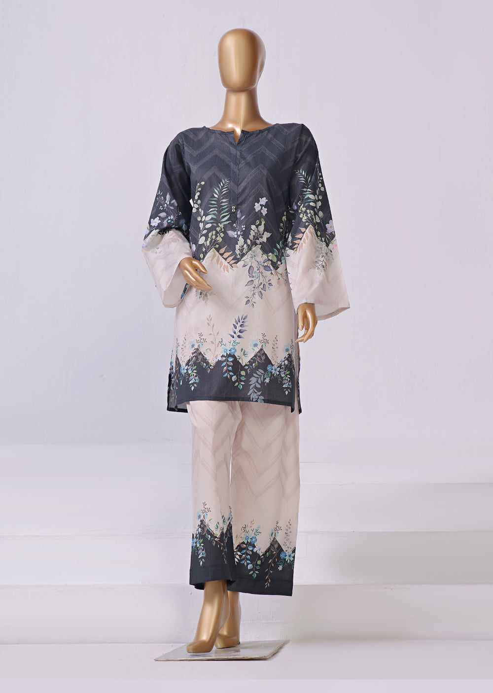 SBR-04 - Readymade - Sadabahar Mid Summer Co ord Suit 2024 - Memsaab Online