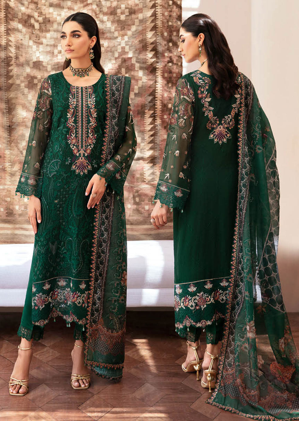 T-204-R - Readymade - Ramsha Dastan Collection Vol 2 2024 - Memsaab Online