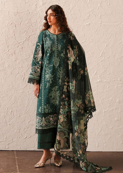 AL24V4-04 - VIRIDIAN - Readymade - Chickenkari Lawn Collection by Afrozeh 2024 - Memsaab Online