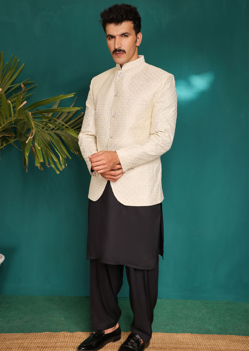 NF2106 Father Son Off White Prince Coat – Memsaab