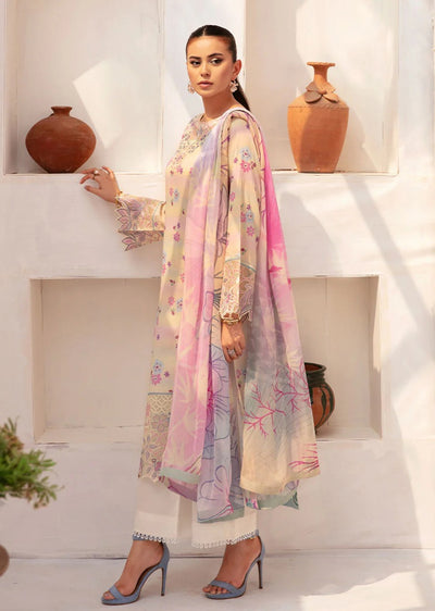 N-704 - Unstitched - Rangrez by Ramsha Luxury Lawn Vol 07 - Memsaab Online