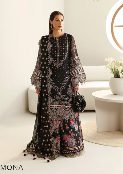 ALR-04-R - Mona - Readymade - LA RUHE Festive Collection 2024 - Memsaab Online