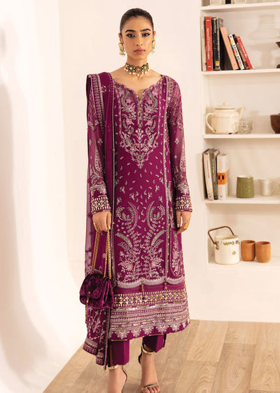 GLCC-04 - Roheen - Readymade - Gulaal Embroidered Chiffon Collection 2023 - Memsaab Online