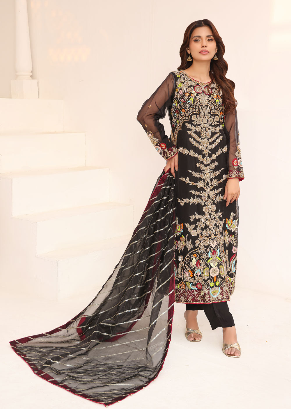 SRB1104 - GULRUKH - Sehrish.B Designer - Memsaab Online