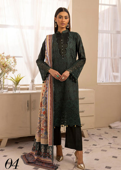 INR-04 - Readymade - Inara Chickenkari Collection 2023 - Memsaab Online