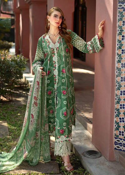 ELFH-04-B - Elaf Signature Embroidered Lawn Collection 2025 - Memsaab Online