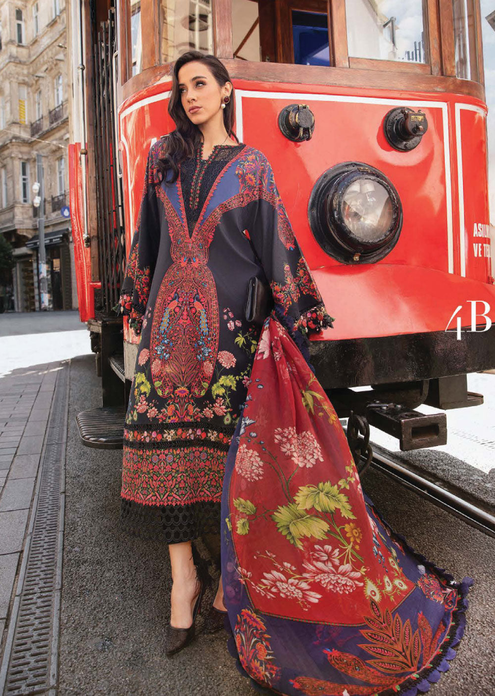 MPTR-2404-B - Readymade - Maria B MPRINTS Collection 2024 – Memsaab