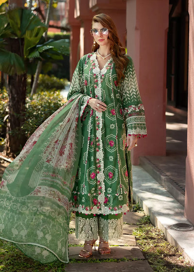 ELFH-04-B - Elaf Signature Embroidered Lawn Collection 2025 - Memsaab Online