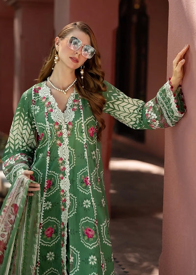 ELFH-04-B - Elaf Signature Embroidered Lawn Collection 2025 - Memsaab Online