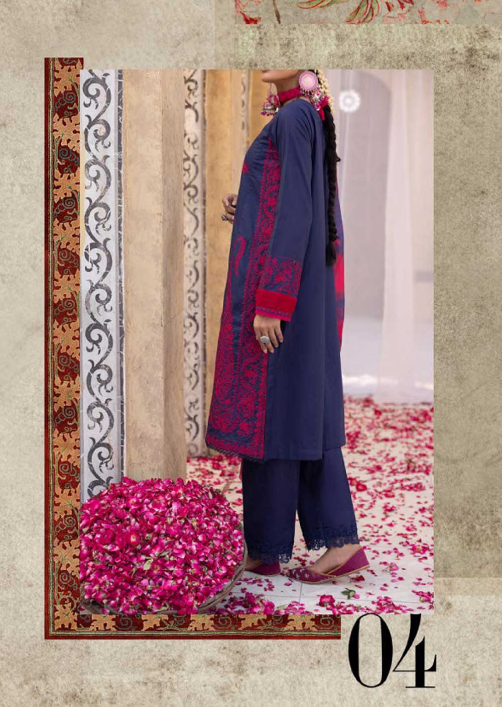 CLS-04 Readymade - Faizaan-e-Nazar Premium Linen - Memsaab Online