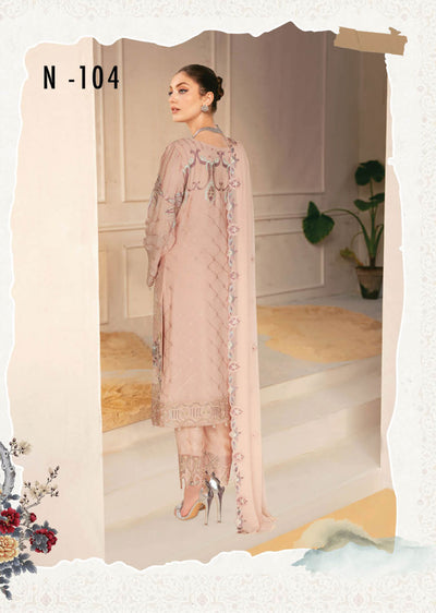 NYB-04-R - Readymade - Nayab Chiffon Collection Vol 1 - Memsaab Online