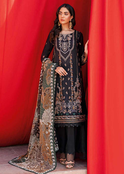 ZT-604 - Unstitched - Ramsha Andaaz Luxury Lawn Vol 06 2023 - Memsaab Online