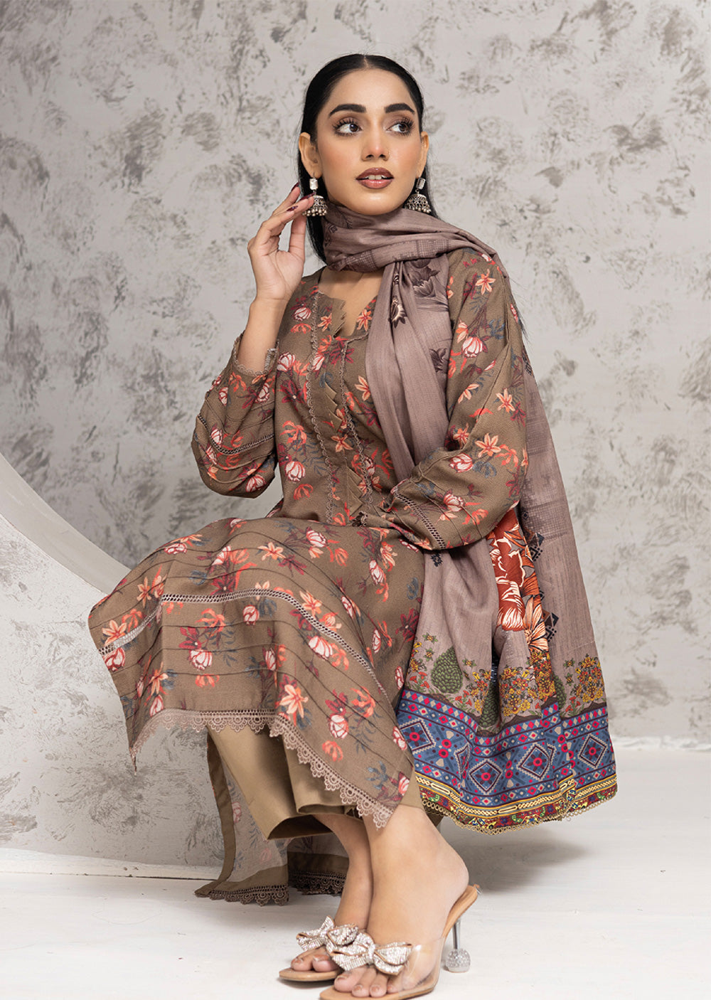 RZW-04-R - Readymade - Rangz Winter Collection 2025 - Memsaab Online