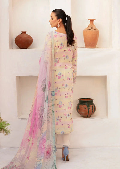 N-704 - Unstitched - Rangrez by Ramsha Luxury Lawn Vol 07 - Memsaab Online
