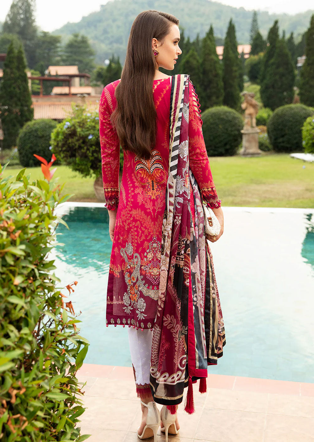GL2404 - Cherie - Unstitched - Gulaal Lawn Collection 2024 - Memsaab Online