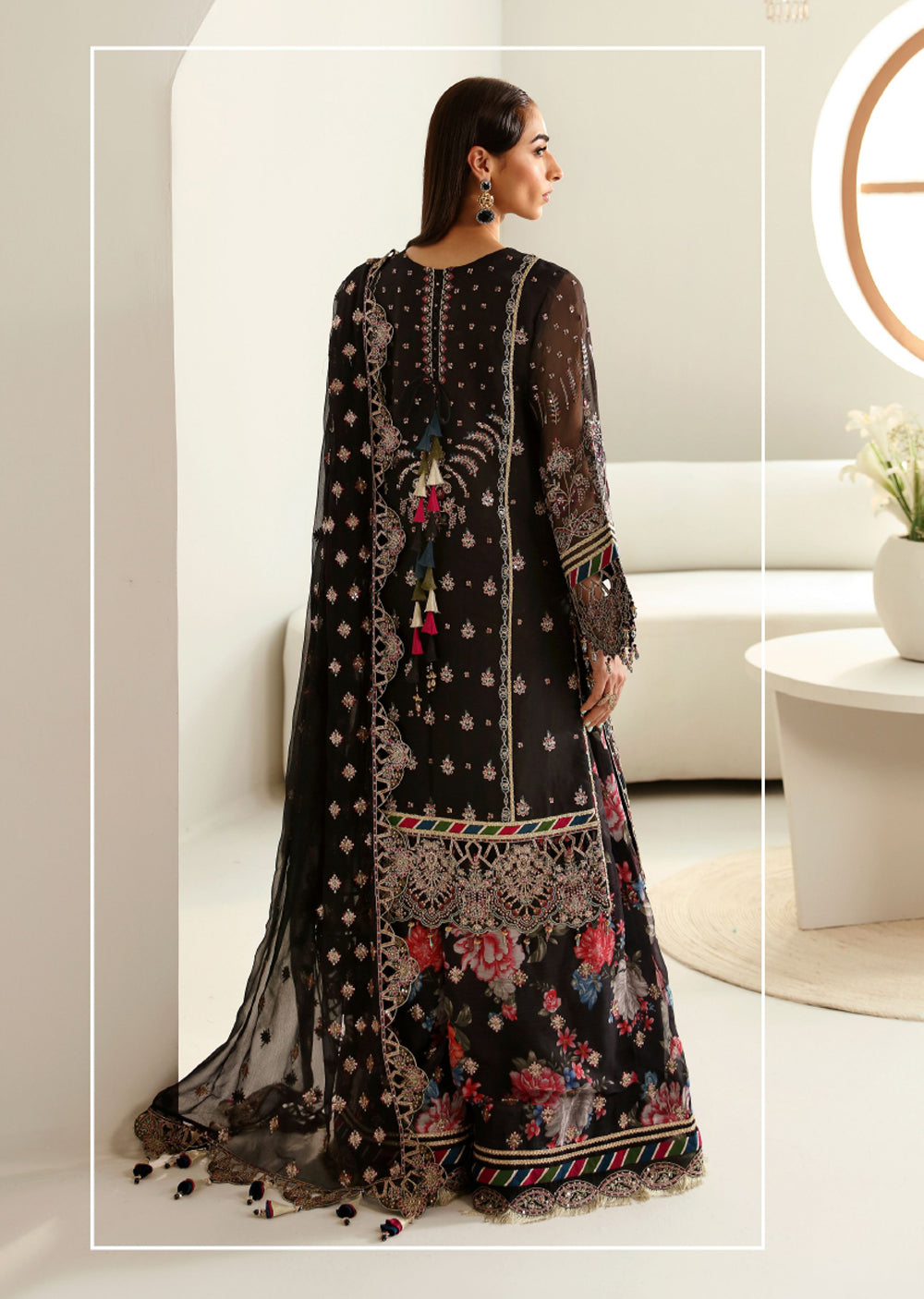 ALR-04-R - Mona - Readymade - LA RUHE Festive Collection 2024 - Memsaab Online