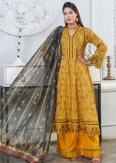 MNRD-04-R - Readymade - Munira Summer Lawn Collection 2024 - Memsaab Online