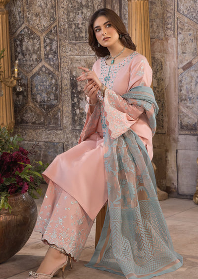 HSS-304 - Pink - Readymade - Heeras Suit 2025 - Memsaab Online